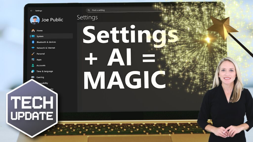 New: Windows 11 AI Agent helps with Settings